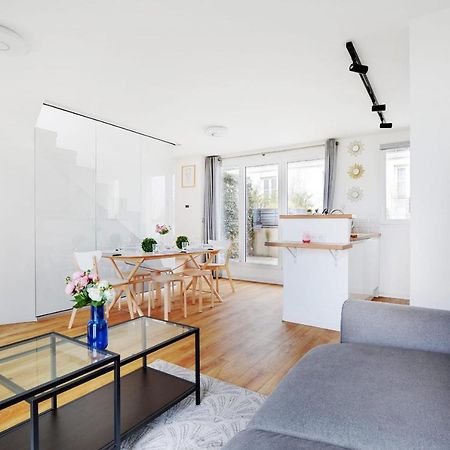 Exceptional Triplex With Terrace - Montmartre Apartment Paris Luaran gambar